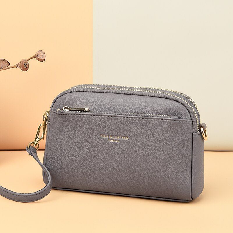 Synthetic Leather Purse Shoulder Bag Crossbody Purse Luxury Handbag Cotton Pouch