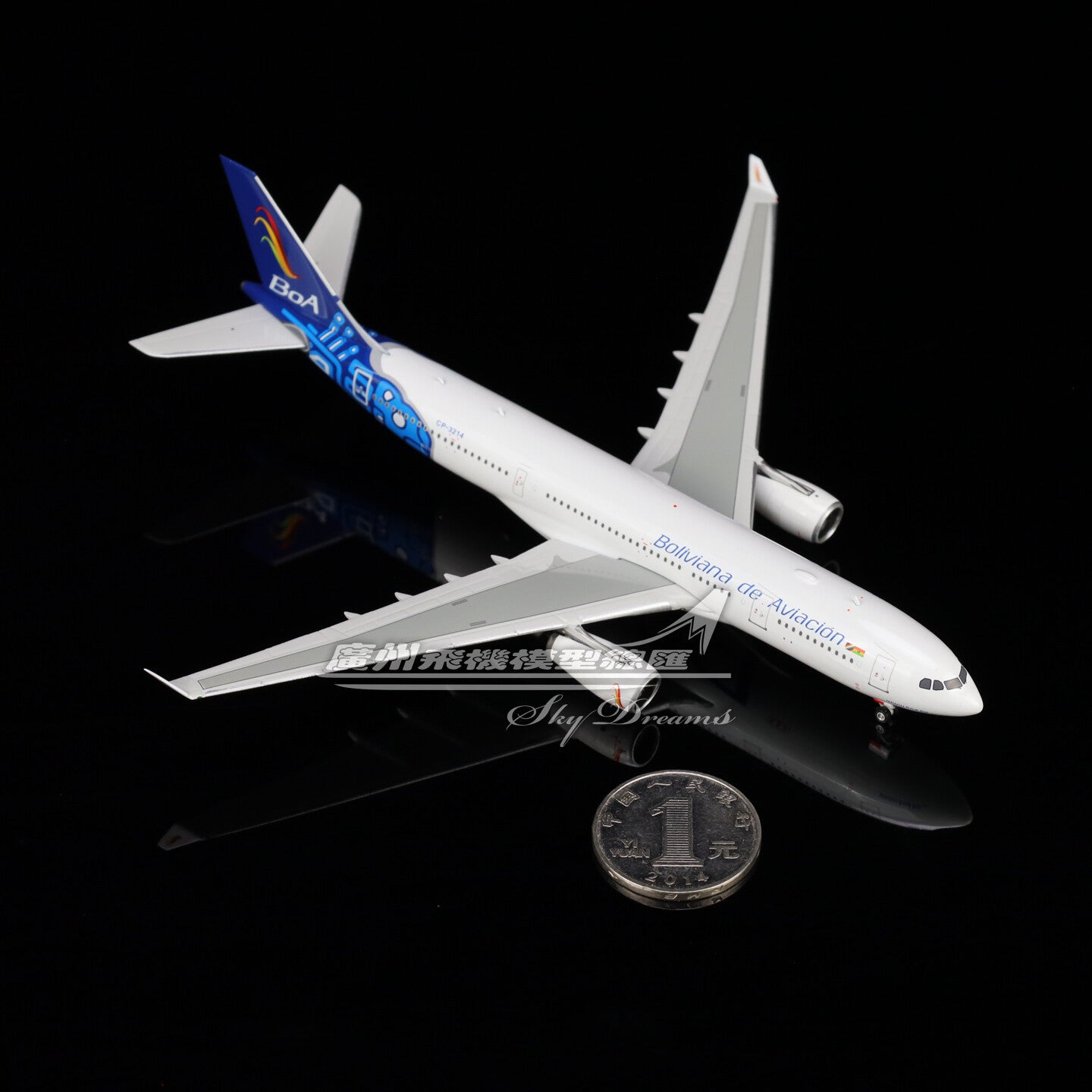1:400 Phoenix Boliviana de Aviación AIRBUS A330-200 Plane Diecast Aircraft Model
