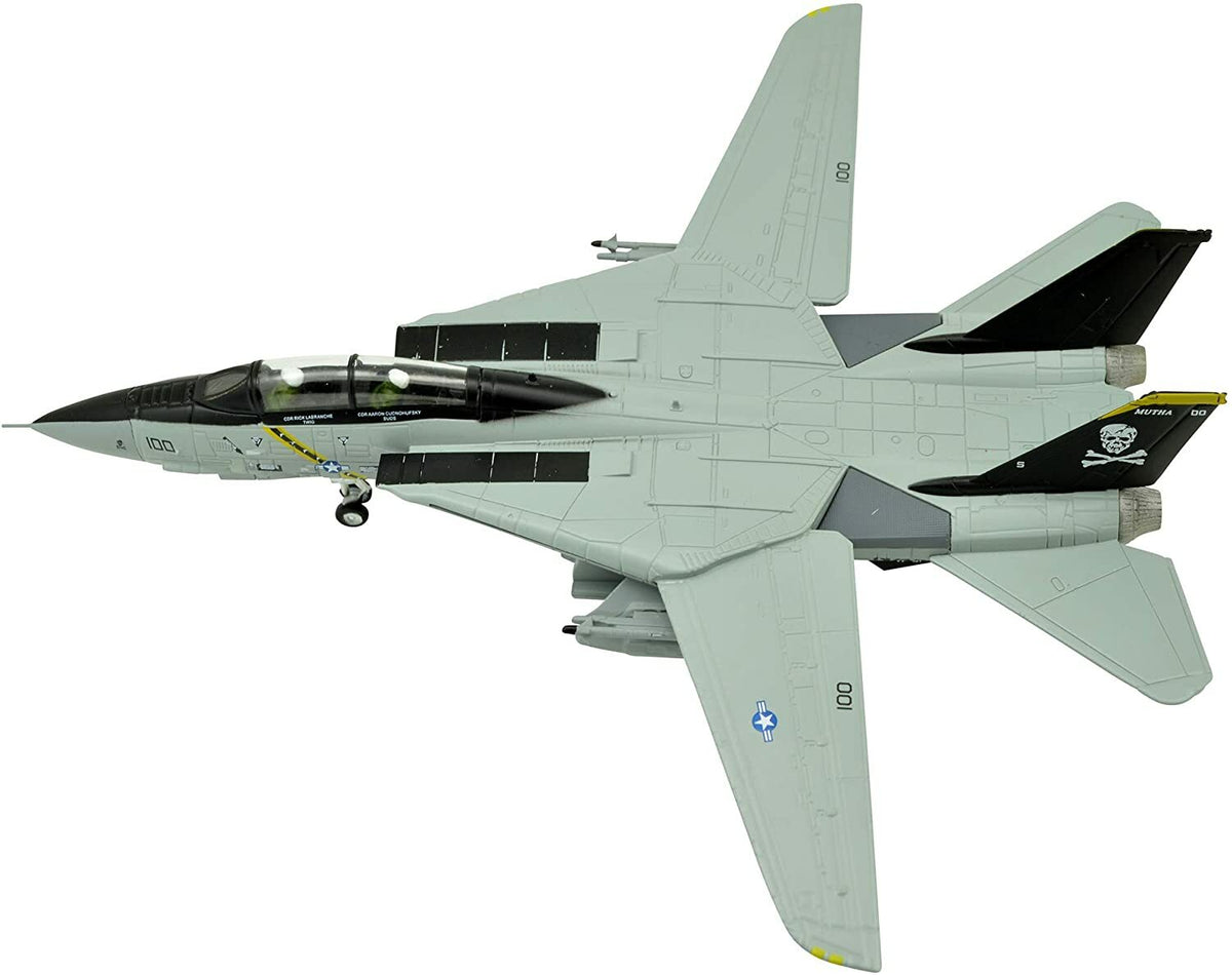1:100 F-14A Tomcat Fighter Attack Metal Military Airplane Model,US Navy 2003