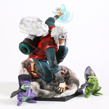 Anime Naruto Jiraiya Shima Fukasaku PVC Actionfigur Modell Spielzeug Statue Puppe Geschenk-