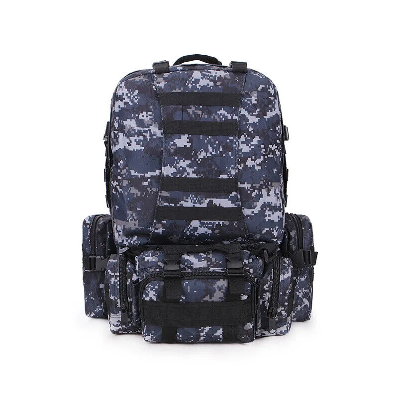 50L Tactical Backpack Backpacks Sport Bags Outdoor Trekking Camping Rucksack