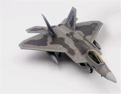 US F22 Stealth Fighter flight and landing mode switch-able 1/100 Pre-builded