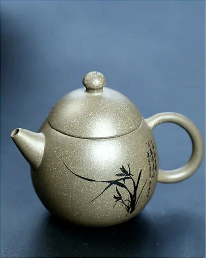 160cc chinese Yixing Handmade Zisha teapot Duan clay LongDan Gongfu Tea Pot