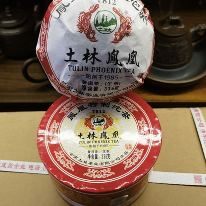 2018 TULIN Phoenix Tea Special Tuocha T812 Raw Pu'er Tuo Cha Puer 336g Box