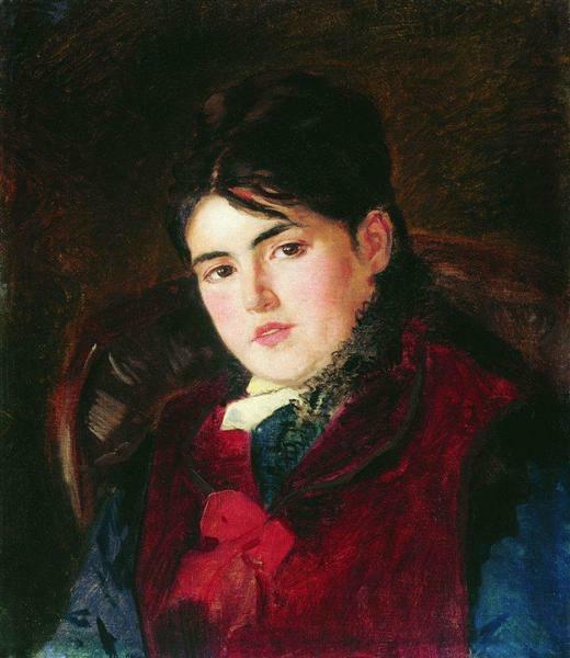 high quality oil painting handpainted on canvas "Female Portrait"