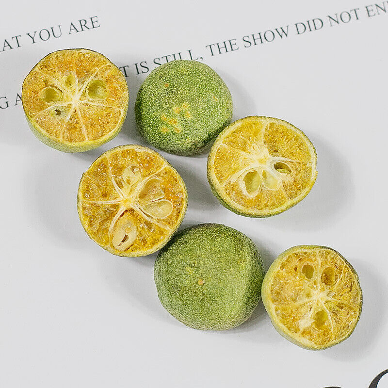 Freeze-dried kumquat green orange dry tea green kumquat dry tea lemon tea-