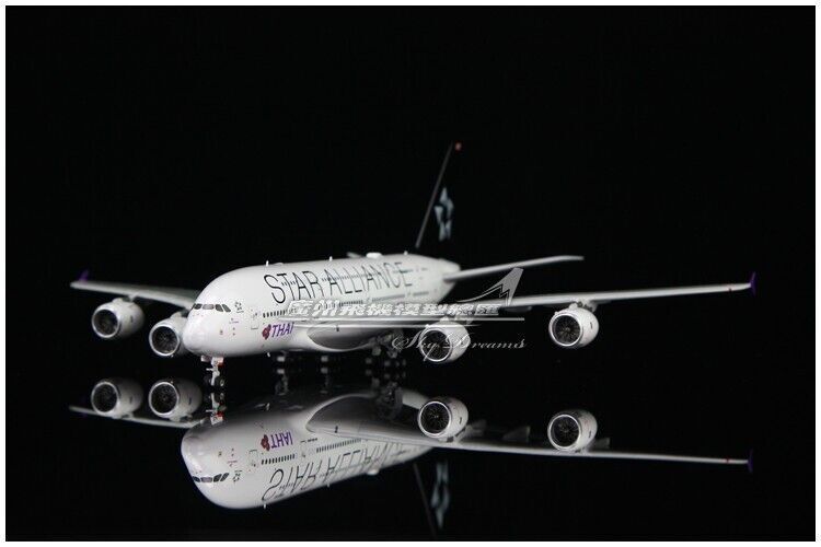 1:400 Phoenix THAI STAR ALLIANCE AIRBUS A380 Passenger Airplane Diecast Model