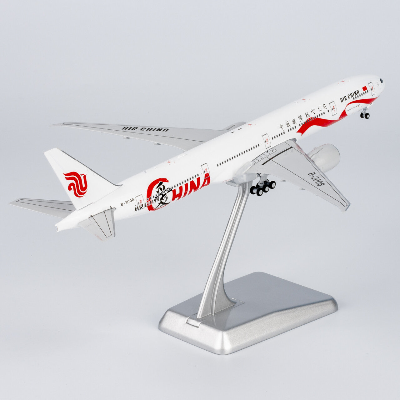 1:400 NGmodels Air China Boeing 777-300ER Passenger Airplane Diecast Model