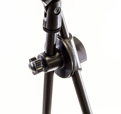 Tripod Two Microphone Stand with Boom Arm (Up to 62")
