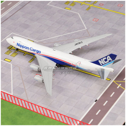 1:400 JC Wings NCA Nippon Cargo BOEING 747-8F Airplane Diecast Aircraft Model