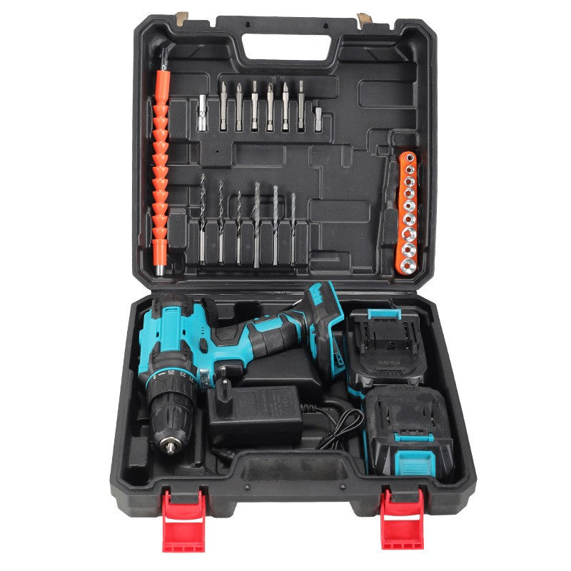 Household multi-function rechargeable electric drill with high power and brush05