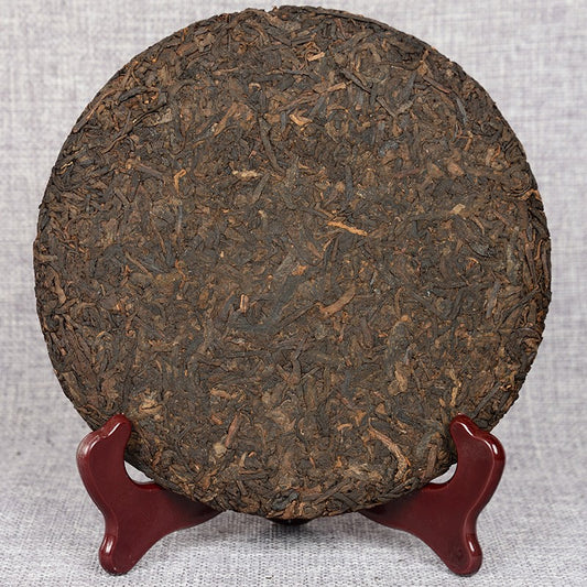 357g Yunnan Tea Shen Shan Ye Yun Ripe Tea Cake Qi Zi Cake Tea Ripe Pu Erh Tea