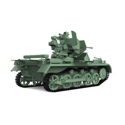 SSMODEL SS72705 1/72 25mm Military Model Kit German Flakpanzer I Ausf. A