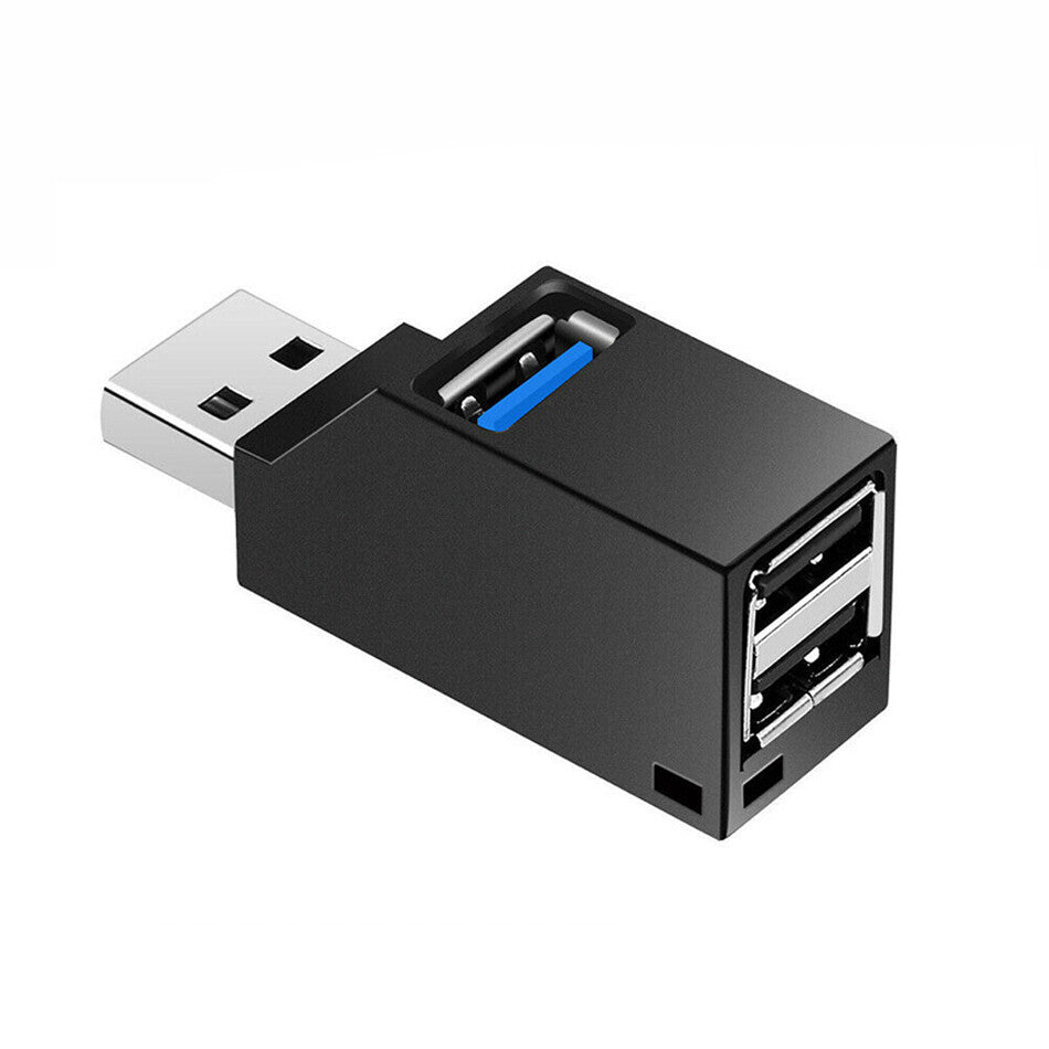 USB 3.0 4 Port Hub Splitter For PC Mac MacBook Notebook Laptop Desktop LOT