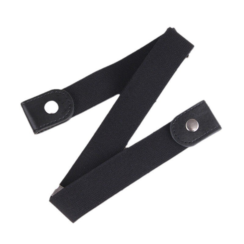 Men Women Buckle-free Elastic Invisible Waist Belt for Jeans No Bulge Hassle