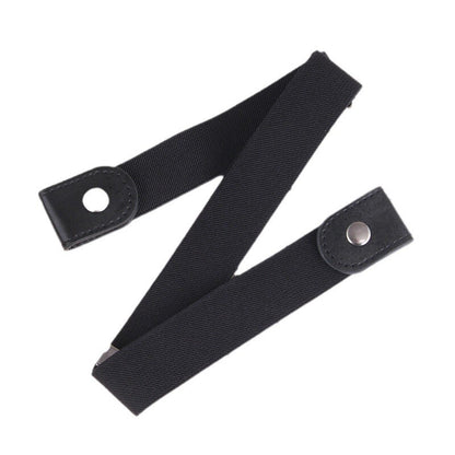 Men Women Buckle-free Elastic Invisible Waist Belt for Jeans No Bulge Hassle