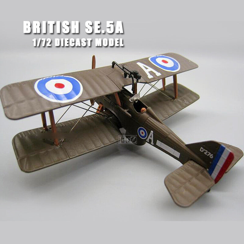 BRITISH SE.5a 1/72 diecast plane model aircraft AMER