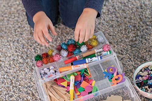80 Pieces 1/2" Glitter Pom Poms for Crafting