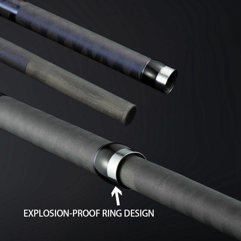 Casting Rods Surf Quality Full 4.2m 46t High-carbon 3 Sections Distance Throwing