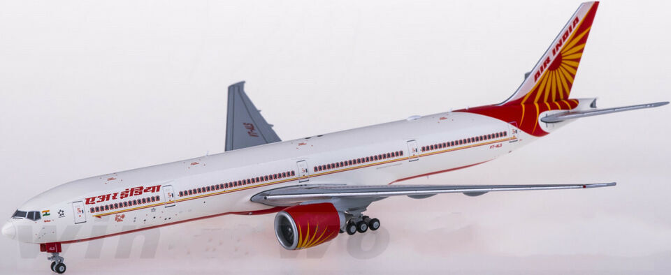 1:400 JC Wings AIR INDIA BOEING 777-300ER Passenger Airplane Diecast Plane Model