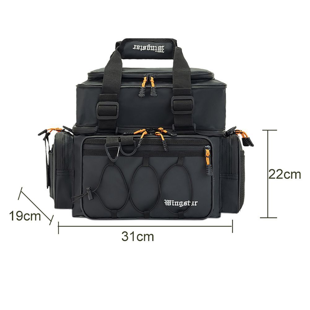 Fishing Bag Bait Reel Fish Storage Bags Large Capacity Fishing Tool Pouch Kit