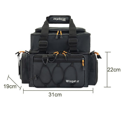 Fishing Bag Bait Reel Fish Storage Bags Large Capacity Fishing Tool Pouch Kit