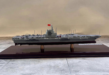 1:1500 China Navy Aircraft Carrier #003 Fujian 18 Warship Diecast Ship Model
