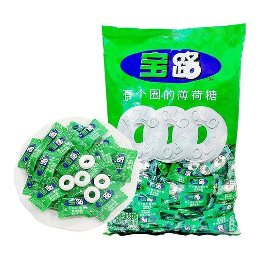 宝路薄荷糖 500g Peppermint Candy Snack Food Polo Candy Gift