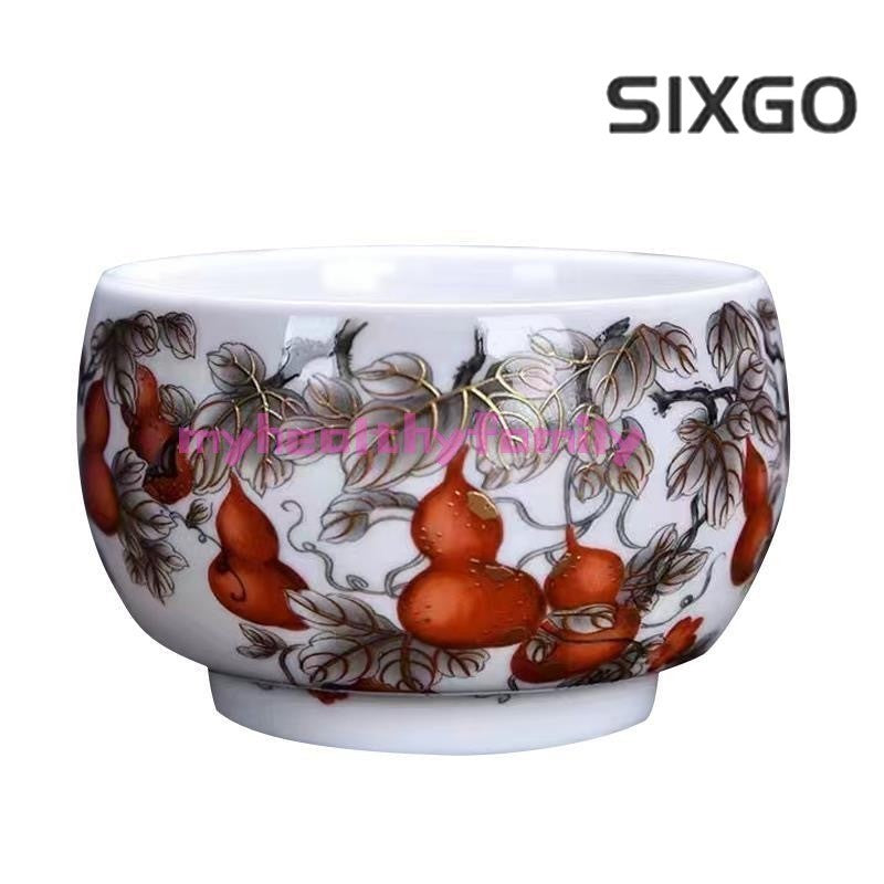 1pc Hulu Little Arhat Master Single Cup Ceramic Kung Fu Tea Set