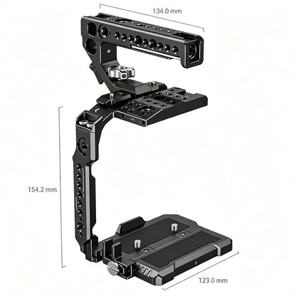 SmallRig Camera Cage Handheld Kit For Canon EOS C70 with NATO Top Handle