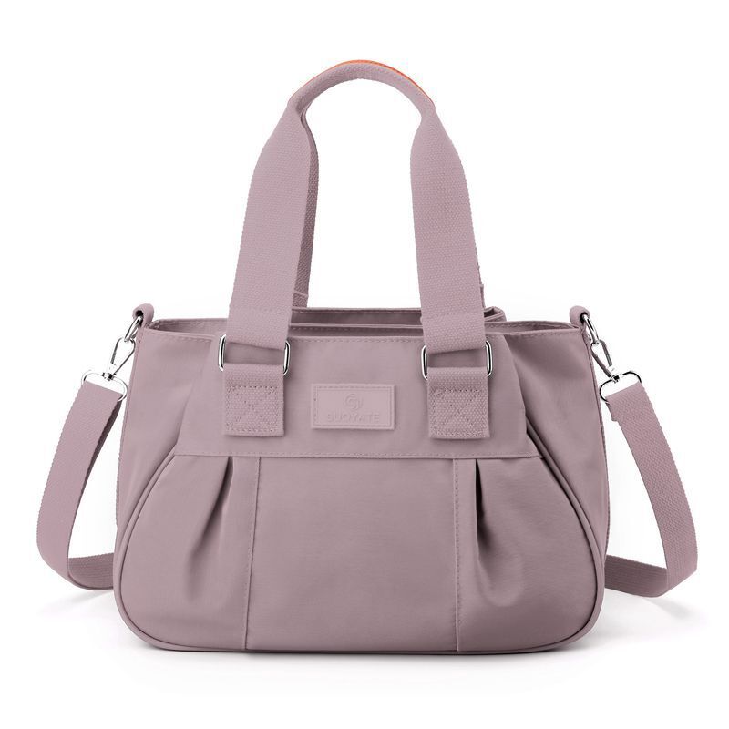 Handbag Waterproof Oxford Tote Nylon Shoulder Bag Large Top-handle Messenger Bag