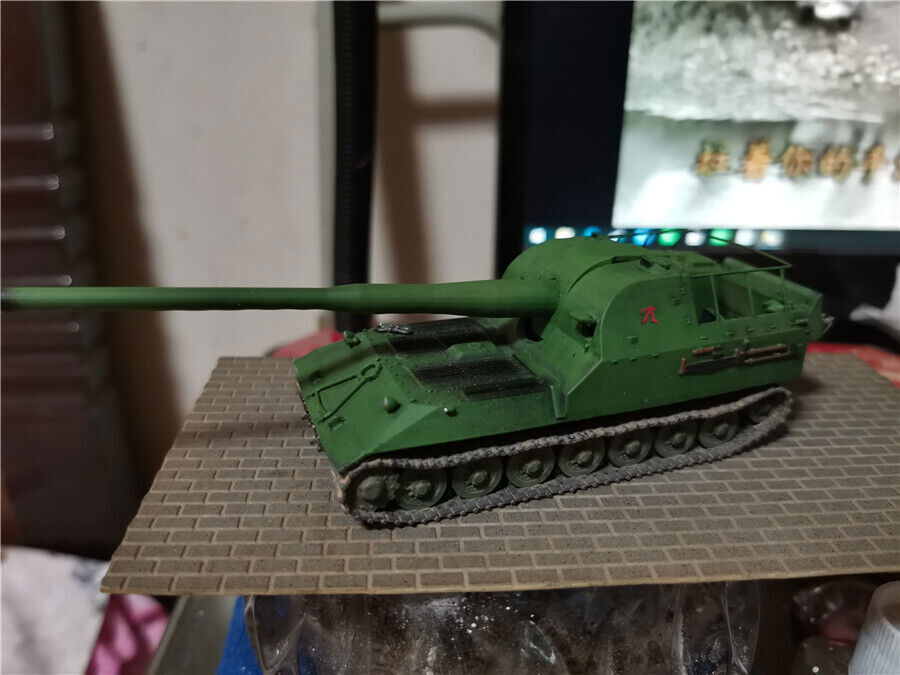1/72 Soviet 261 Project Self-Propelled Gun Finished Model 3D Painted