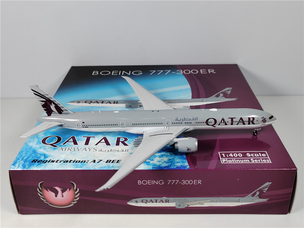 1:400 Phoenix QATAR BOEING B777-300ER Airplane Diecast Aircraft Plane Model