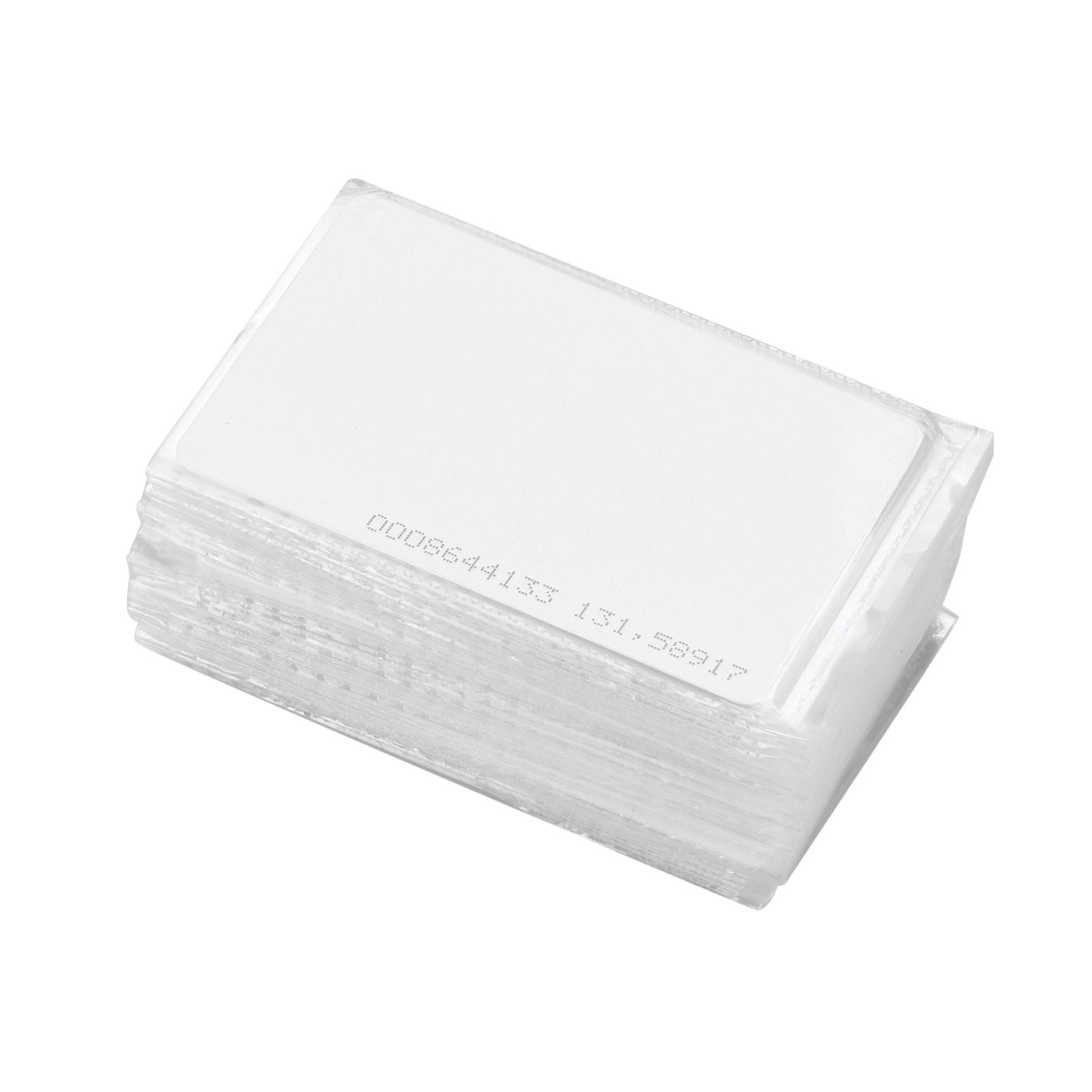 50Pcs 125Khz Door Entry Access Proximity RFID White Cards Token TK4100 EM4100