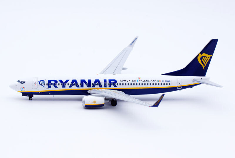1:200 JC Wings RYANAIR BOEING B737-800 Passenger Airplane Diecast Aircraft Model