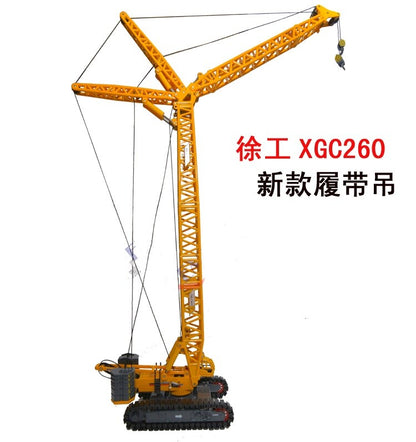1:120 XCMG XGC260 Crawler Crane Construction Machine Equipment Diecast Model