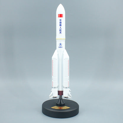 1:200 32CM China Long March CZ-5B Carrier Rocket Diecast Aerospace Model