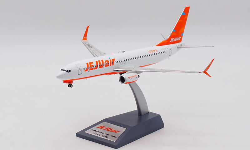 1:200 Aviation JEJU air BOEING737-800 Passenger Airplane Diecast Plane Model