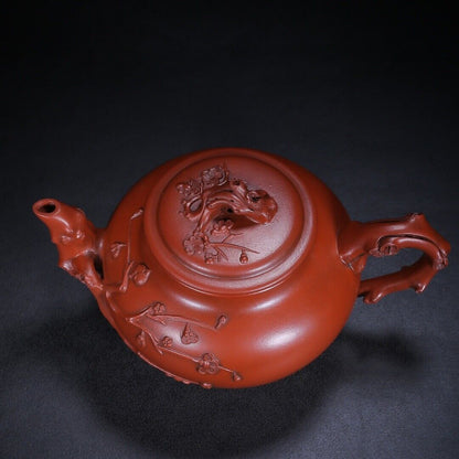 Chinese Yixing Zisha Clay Handmade Exquisite Teapot （报春 底款：朱可心）