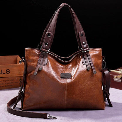 Tote Bag Women Handbags Soft Leather Shoulder Bags Hand Bag Ladies