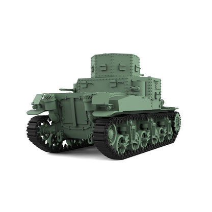 SSMODEL SS35525 1/35 Military Model Kit US M2A1 Medium Tank