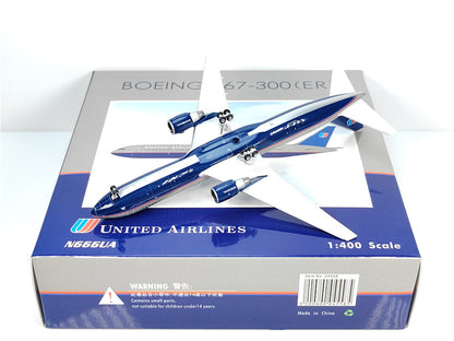 1:400 Phoenix UNITED AIRLINES BOEING B767-300ER Airplane Diecast Aircraft Model