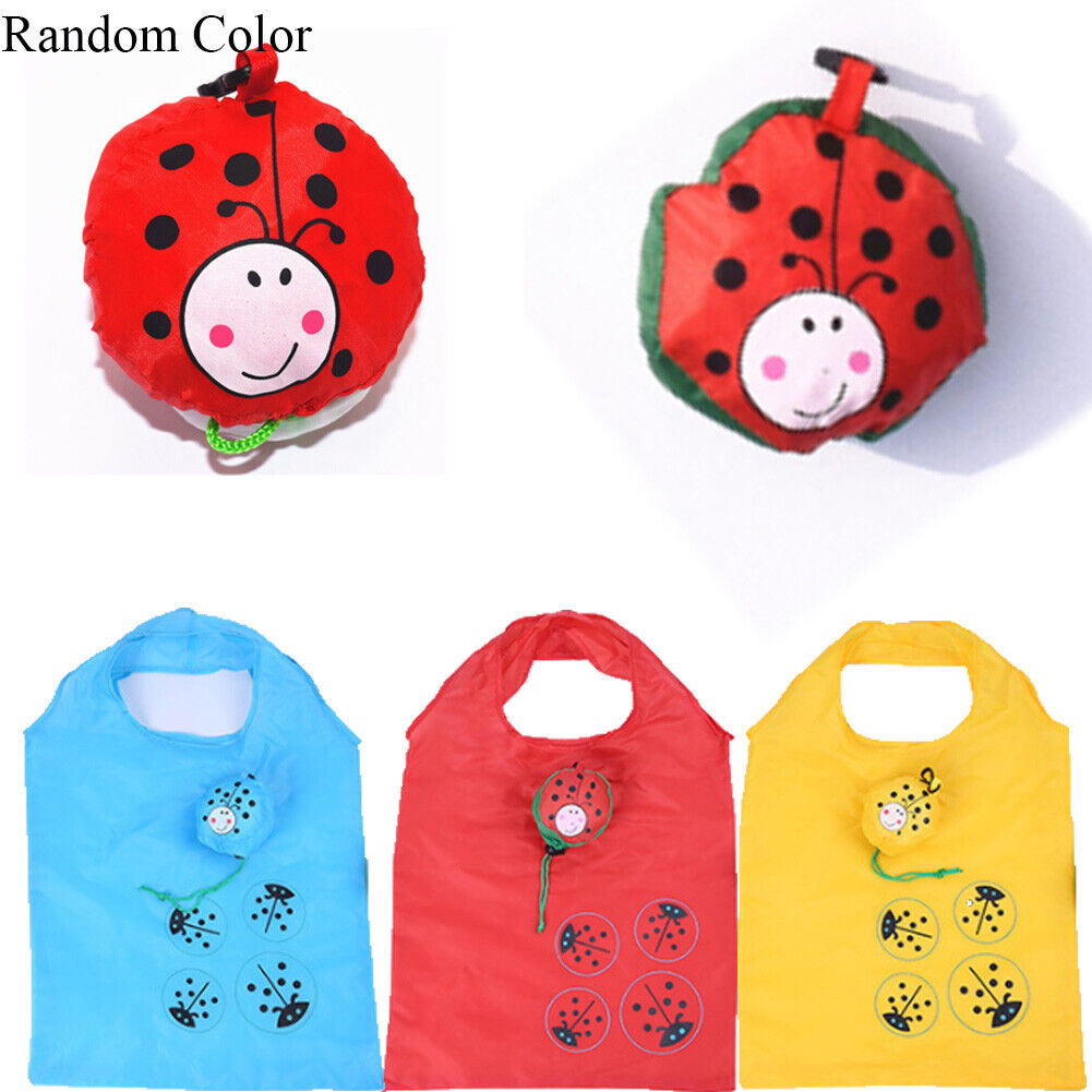 Cute Travel Foldable Handbag Grocery Tote Storage Reusable Animal Shopping Bags*