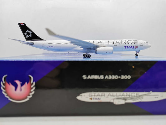 1:400 Phoenix THAI STAR ALLIANCE A330-300 Airplane Diecast Aircraft Plane Model