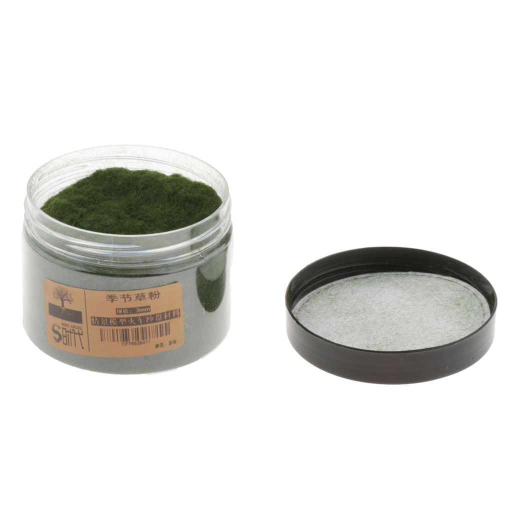 Artificial Grass 260ml Resin Static Fairy Garden Miniature Landscape Table Model