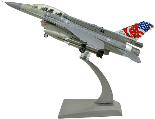 1:72 F-16D Fighting Falcon Fighter Attack Metal Plane Model,Singapore Air Force