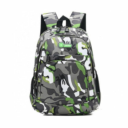 School Bags 2 Sizes Camouflage Waterproof Girl Boy Orthopedic Backpack Kids Book