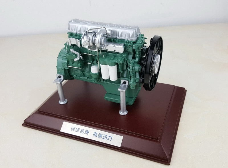 1:12 Wuxi Diesel CA6DM Engine Construct Machinery Equipment Diecast Model