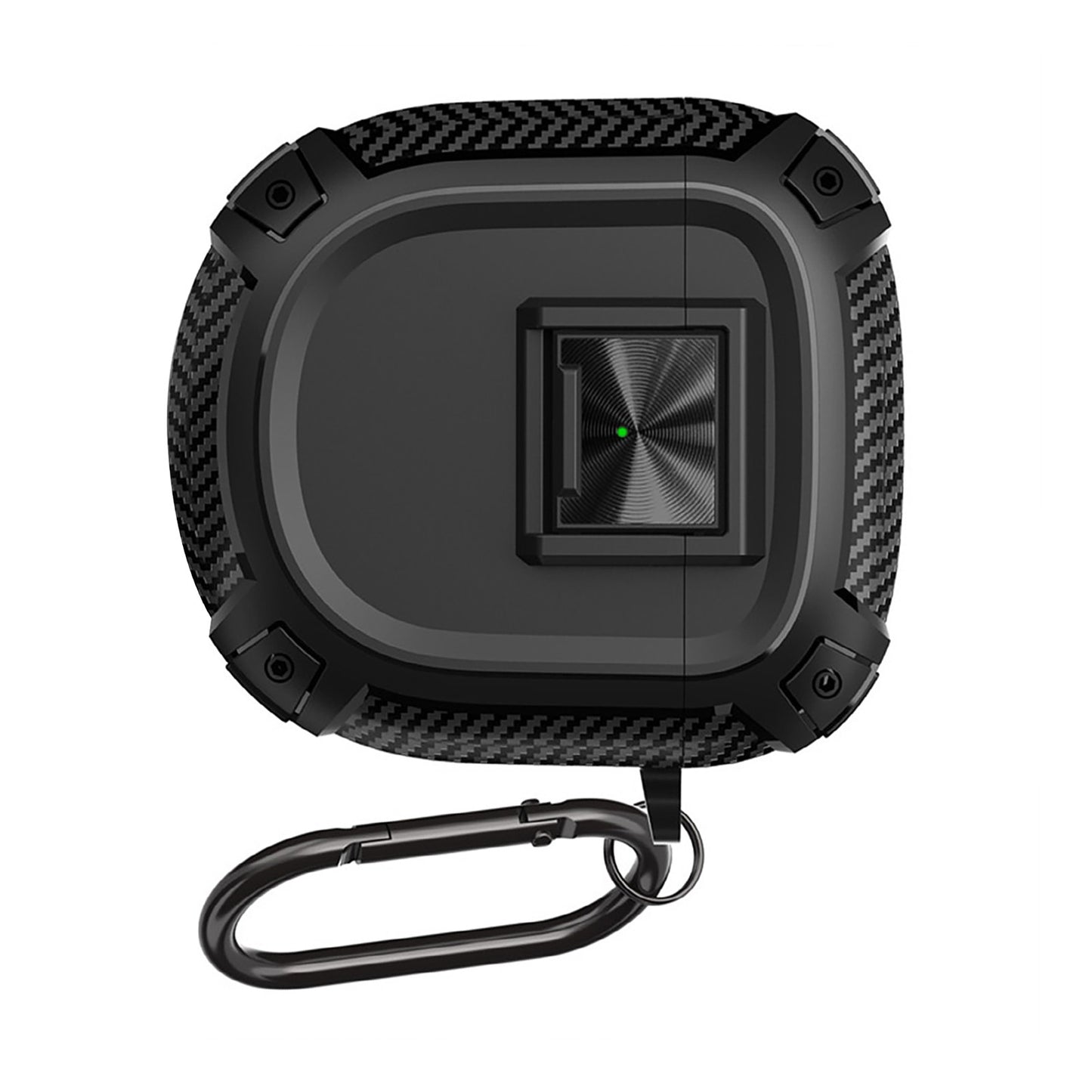 Black Shockproof Case Cover w/ Clip For Bose QuietComfort Earbuds II/Ultra qq