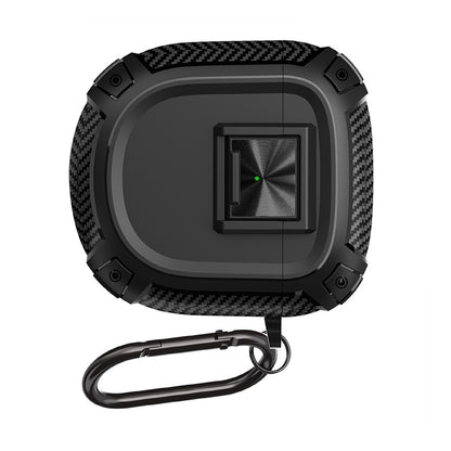 Black Shockproof Case Cover w/ Clip For Bose QuietComfort Earbuds II/Ultra qq